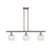 Innovations Lighting Bruno Marashlian Small Deco Swirl 36 Inch 3 Light Linear Suspension Light - 516-3I-BB-G1213-6-LED