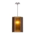 Hammerton Studio Textured Glass 16 Inch Large Pendant - LAB0044-16-FB-FG-001-L1