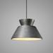 Justice Design Group Radiance 11 Inch Pendant - CER-6420-CBGD-ABRS-WTCD-120E-LED-10W