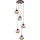 Hammerton Studio Levi Wilson Nebula 24 Inch 5 Light Multi Light Pendant - CHB0068-05-GB-ZA-C01-L1