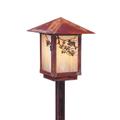 Arroyo Craftsman Evergreen 19 Inch Decorative Pathway Light - ESP-7PFGW-P