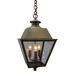 Arroyo Craftsman Inverness 10 Inch Mini Pendant - INH-10GRRM-BZ