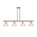 Innovations Lighting Bruno Marashlian Arietta 48 Inch 4 Light Linear Suspension Light - 516-4I-PN-G422-LED