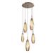 Hammerton Studio Aalto 19 Inch 5 Light LED Multi Light Pendant - CHB0049-05-RB-RS-C01-L1