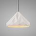 Justice Design Group Radiance 12 Inch Mini Pendant - CER-6450-CRB-DBRZ-120E-LED-10W