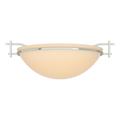 Hubbardton Forge Moonband 11 Inch 1 Light Semi Flush Mount - 124251-1028