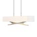 Hubbardton Forge Moreau 42 Inch 4 Light Linear Suspension Light - 137655-1214