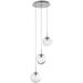 Hammerton Studio Levi Wilson Nebula 22 Inch 3 Light Multi Light Pendant - CHB0068-03-GB-GB-C01-L1