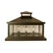 Arroyo Craftsman Canterbury 12 Inch Tall 4 Light Outdoor Pier Lamp - CAC-16OF-S