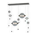 Hubbardton Forge Abacus 49 Inch 5 Light LED Linear Suspension Light - 139054-1005