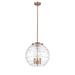 Innovations Lighting Bruno Marashlian Deco Swirl 16 Inch Large Pendant - 221-3S-AC-G1213-16