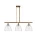 Innovations Lighting Bruno Marashlian Ballston Dome 36 Inch 3 Light Linear Suspension Light - 516-3I-OB-GBD-92