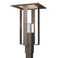 Hubbardton Forge Shadow Box Outdoor Post Lamp - 344830-1005