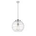 Innovations Lighting Bruno Marashlian Deco Swirl 16 Inch Large Pendant - 221-1S-PN-G1213-16