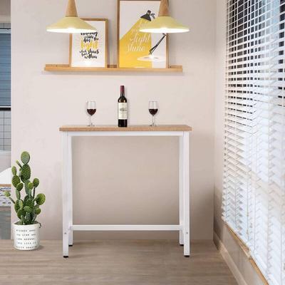Bartisch Bistrotisch Stehtisch Esstisch, Metallgestell, Tischplatte aus mdf, 100x40x100cm(BxTxH), Image