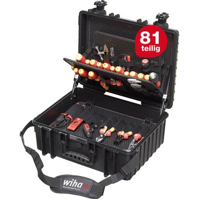 Wiha Werkzeug Set Elektriker Competence xl gemischt 83-tlg. inkl. Image
