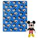 Mickey Mouse Hugger & Throw Blanket Set