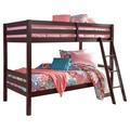 Signature Design Halanton Twin/Twin Bunk Bed w/Ladder - Ashley Furniture B328-59