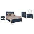Birch Lane™ Deitrich Standard 5 Piece Bedroom Set Wicker/Rattan in Blue | Twin | Wayfair 13AB6457558C433E92BA2572B9E1C3F1