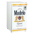 Koolatron Modelo Compact Fridge w/ Bottle Opener, 3.2 cu ft (90L), White Stainless Steel in Gray/White/Yellow | 33 H x 17.5 W x 18.75 D in | Wayfair