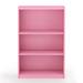 Ebern Designs Lansing 40.3" H x 24.5" W Standard Bookcase Wood in Pink | 40.3 H x 24.5 W x 9.5 D in | Wayfair 11DC3CFE78C342F989422E86C3A58A6F
