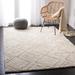 White 132 x 1.18 in Indoor Area Rug - Foundry Select Develin Geometric Ivory/Beige Rug | 132 W x 1.18 D in | Wayfair