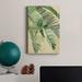Bay Isle Home™ Banana Palms I - Wrapped Canvas Print Metal in Green/Indigo/Pink | 60 H x 40 W x 1 D in | Wayfair F3F1DBAB072B460B89A1C92A60926E38