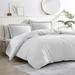 Birch Lane™ Elly Pierce Comforter Set Polyester/Polyfill/Cotton Percale in White | King/Cal. King Comforter + 2 King Shams | Wayfair