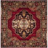 Blue/Green 132 x 0.51 in Area Rug - Bungalow Rose Imauri Oriental Red/Multi Area Rug Polypropylene | 132 W x 0.51 D in | Wayfair