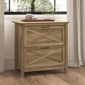 Huckins 2-Drawer Lateral Filing Cabinet Wood in Brown Laurel Foundry Modern Farmhouse® | 30 H x 30 W x 19.88 D in | Wayfair