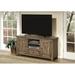 Gracie Oaks Kyndrick TV Stand for TVs up to 78" Wood in Gray/White | 29.5 H in | Wayfair 71A14B8AF60740E29C736FCD781E95D6