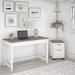 Huckins Desk Wood in Gray/White Laurel Foundry Modern Farmhouse® | 30 H x 47.99 W x 23.62 D in | Wayfair 5D1D8D23E3054EC5BA9933D39E1DF9B7