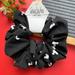 Disney Hair | Large Cotton Scrunchie - Disney Mickey Mouse | Color: Black/White | Size: Large