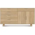 Copeland Furniture Iso Buffet - 4 Drawers 1 Drawer Over and 2 Doors - 6-ISO-72-07