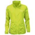 Pro-x Elements Regenjacke "PACKable" Damen neon gelb, Gr. 46, Polyamid, Leichte, im Packsack verstaubare für