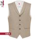 Cg Club Of Gents Weste/Waistcoat CG Philipp Herren beige, Gr. 58, Schurwolle