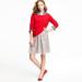 J. Crew Skirts | J Crew Rose Taupe Metallic Tinsel Lace Skirt (144) | Color: Cream/Silver | Size: 00