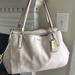 Coach Bags | Coach Chalk Leather Color Carryall Shoulder Bag | Color: Cream | Size: Large-X Large