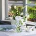 Primrue Peony Hydrangea & Tulip In Glass Vase Faux Silk | 14 H x 6 W x 6 D in | Wayfair E98DA55FCC9345C38996EF770693D84B
