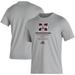 Men's adidas Heathered Gray Mississippi State Bulldogs Sideline Locker Tag Creator AEROREADY T-Shirt