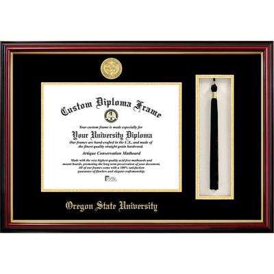 Oregon State University 11w x 8.5h Tassel Box and Diploma Frame