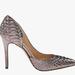 Jessica Simpson Shoes | Jessica Simpson Caldas Leather Quilted Pumps | Color: Silver | Size: 7