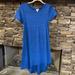 Lularoe Dresses | Lularoe Carly Dress | Color: Blue | Size: Xxs