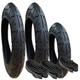 Tyre & Inner Tube Set x 3 (16"/12") for Hauck Runner