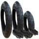 Tyre & Inner Tube Set x 3 (16"/12") for Hauck Runner - with Slime Protection