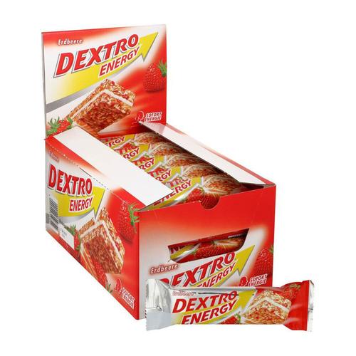 Dextro Energy Riegel, Erdbeere 25x35 g Riegel