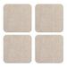 Bruce&Shark Felt Furniture Pads Protects Floor Surface Anti Skid Scratch Tabs | 0.8 H x 6 W x 5.2 D in | Wayfair H021-A001-Beige-8pcs~002WF