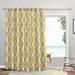 Amalgamated Textiles Ironwork Solid Color Room Darkening Thermal Grommet Single Curtain Panel Polyester in Yellow | 108 H in | Wayfair