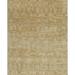 Brown/White 120 x 96 x 0.25 in Area Rug - Samad Rugs Vogue Ikat Hand-Knotted Wool Area Rug Wool | 120 H x 96 W x 0.25 D in | Wayfair