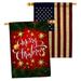 Breeze Decor 2-Sided Polyester 40 x 28 in. House Flag in Green/Red/Yellow | 40 H x 28 W in | Wayfair BD-XM-HP-114219-IP-BOAA-D-US20-BD